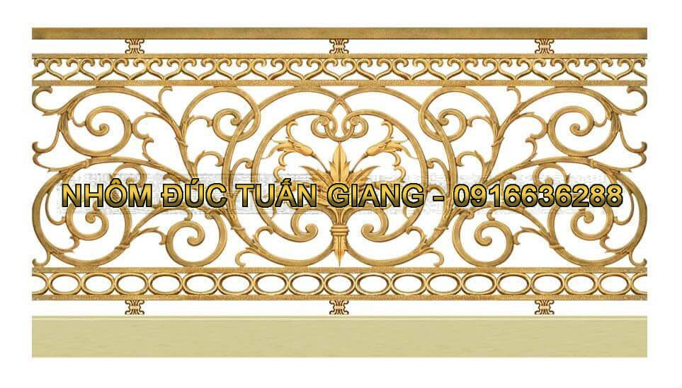 Lan can nhôm đúc - LC007