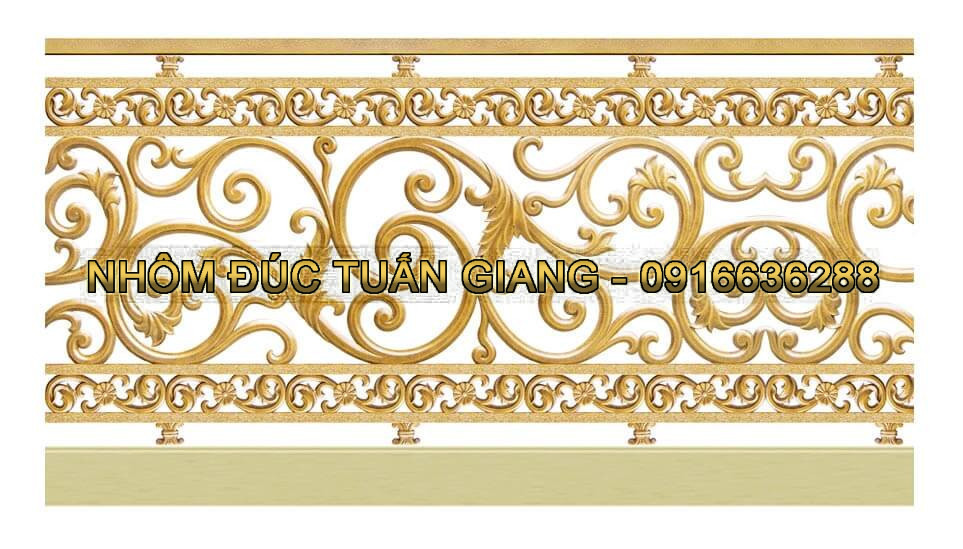 Lan can nhôm đúc - LC017