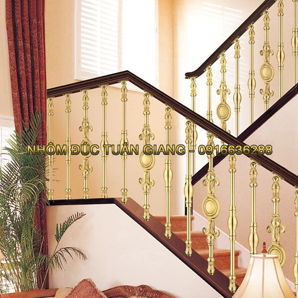 Cầu thang nhôm đúc - CT019
