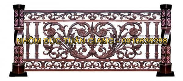 Lan can nhôm đúc - LC010