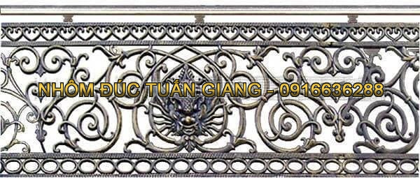 Lan can nhôm đúc - LC011