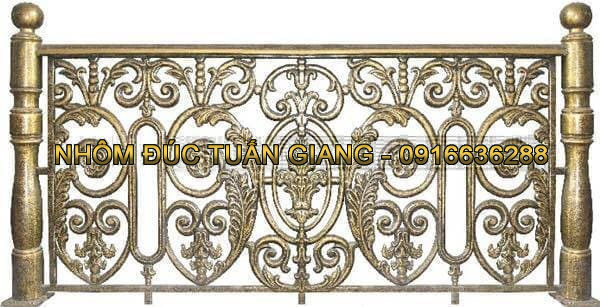 Lan can nhôm đúc - LC001