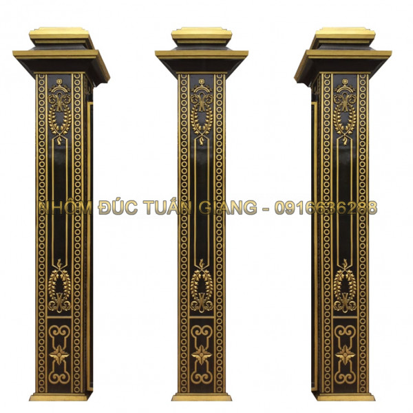 Trụ cổng nhôm đúc 002