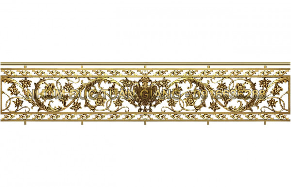 Lan can nhôm đúc - LC035