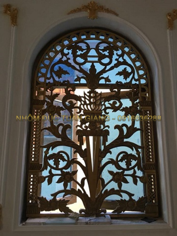 Bông gió nhôm đúc - BG033