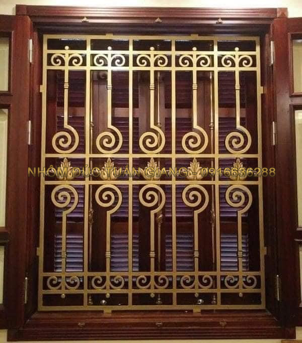 Bông gió nhôm đúc - BG042