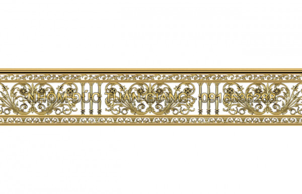 Lan can nhôm đúc - LC036