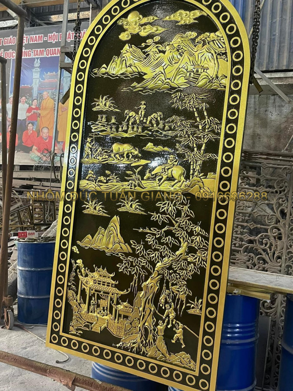 Bông gió nhôm đúc - BG039