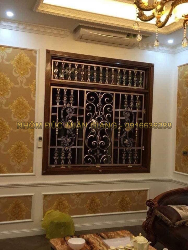 Bông gió nhôm đúc - BG058