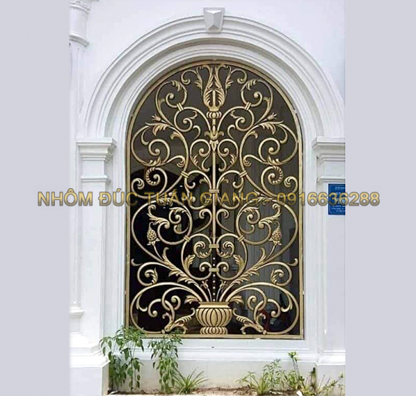 Bông gió nhôm đúc - BG054