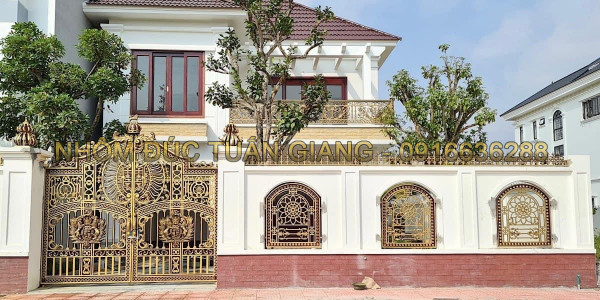 Hàng rào nhôm đúc mẫu HR -113