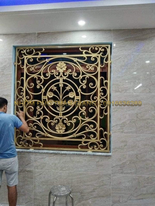 Bông gió nhôm đúc - BG056