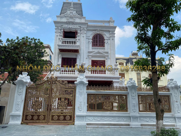 Hàng rào nhôm đúc mẫu HR -109