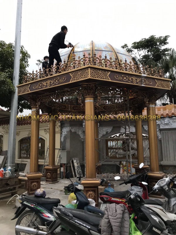 Chòi nhôm đúc-008