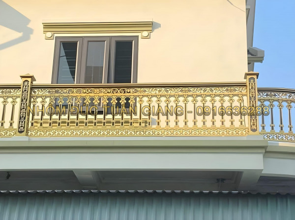 Lan can nhôm đúc - LC064