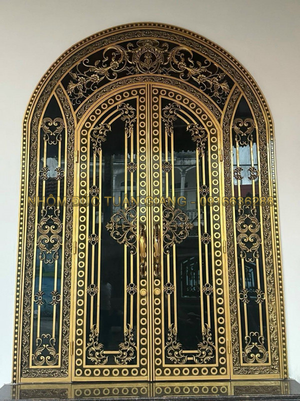 Cửa nhôm đúc mẫu-031