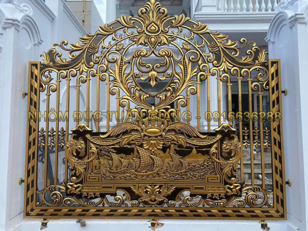 Hàng rào nhôm đúc mẫu HR -094