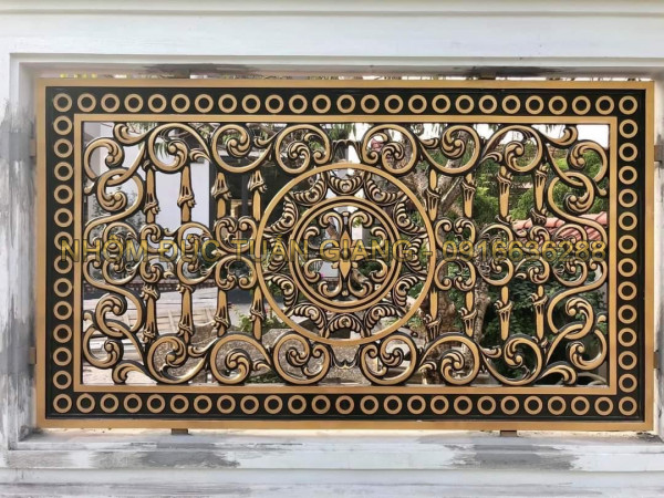 Hàng rào nhôm đúc mẫu HR -099