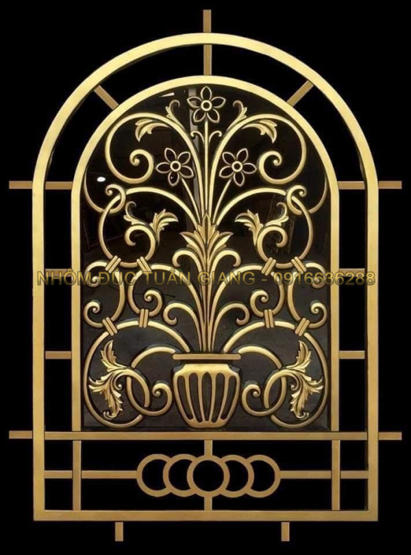 Bông gió nhôm đúc - BG060