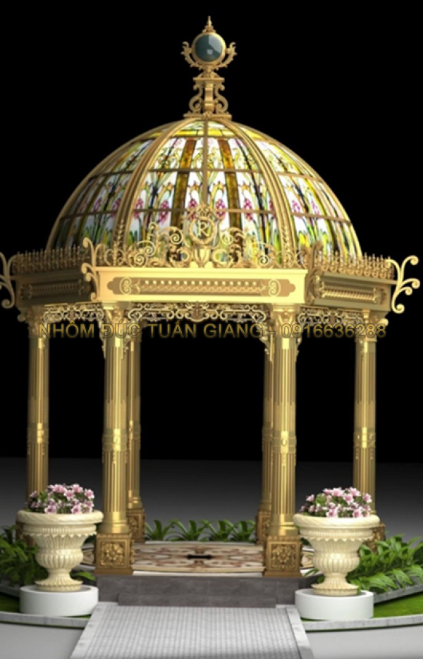 Chòi nhôm đúc-011