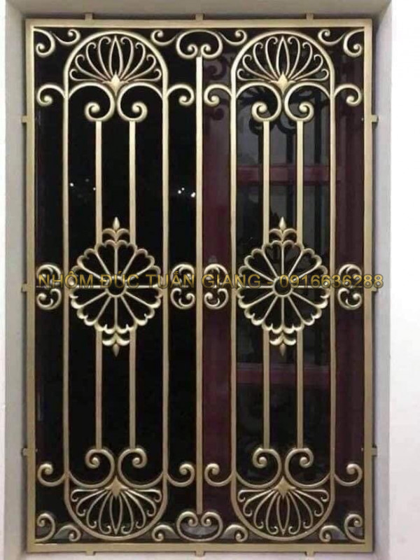 Bông gió nhôm đúc - BG059