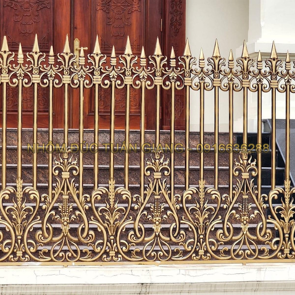 Hàng rào nhôm đúc mẫu HR -112